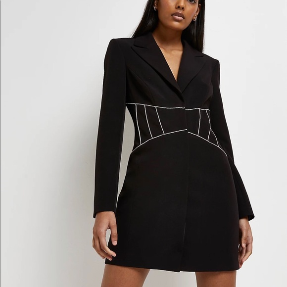 COPY - River Island Blazer Dress - Picture 2 of 2